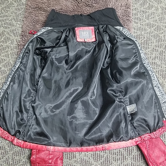 BKE Hooded Moto style jacket - Picture 5 of 7